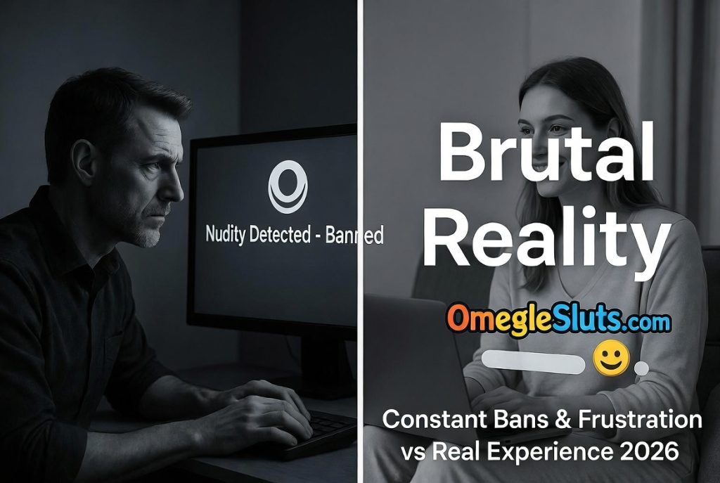 Constant bans and frustration on regular adult Omegle sites vs real experience in 2026