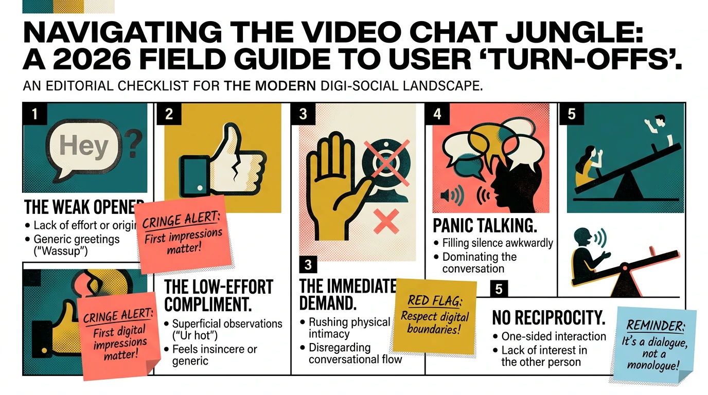 Adult Omegle turn-off checklist in 2026