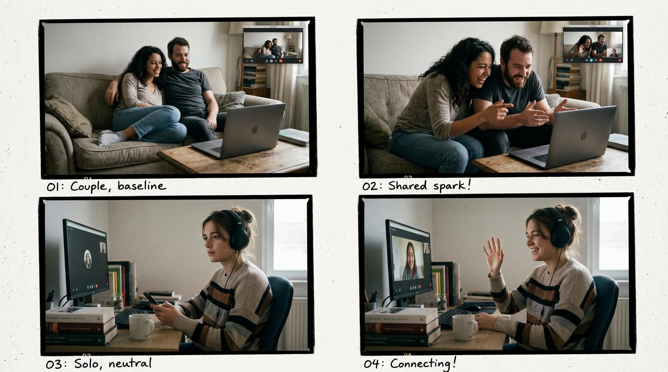 Couples changing the energy of a cam2cam room